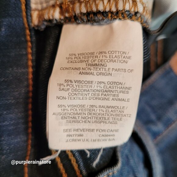 Madewell Jeans 28 Roadtripper Skinny Mid Rise Tummy Control Orson Wash H5804 - Picture 5 of 13